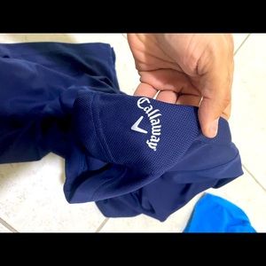 Callaway golf polo size Large 
Blue